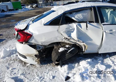 2018 Honda Civic Ex-L z USA, uszkodzony, nr VIN 2HGFC1F7XJH641635